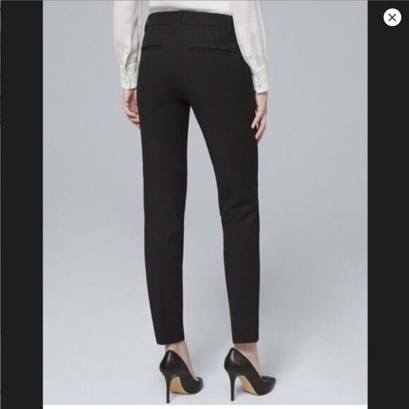WHBM The Slim Ankle Black Pant - Women's size 4 - Picture 5 of 10